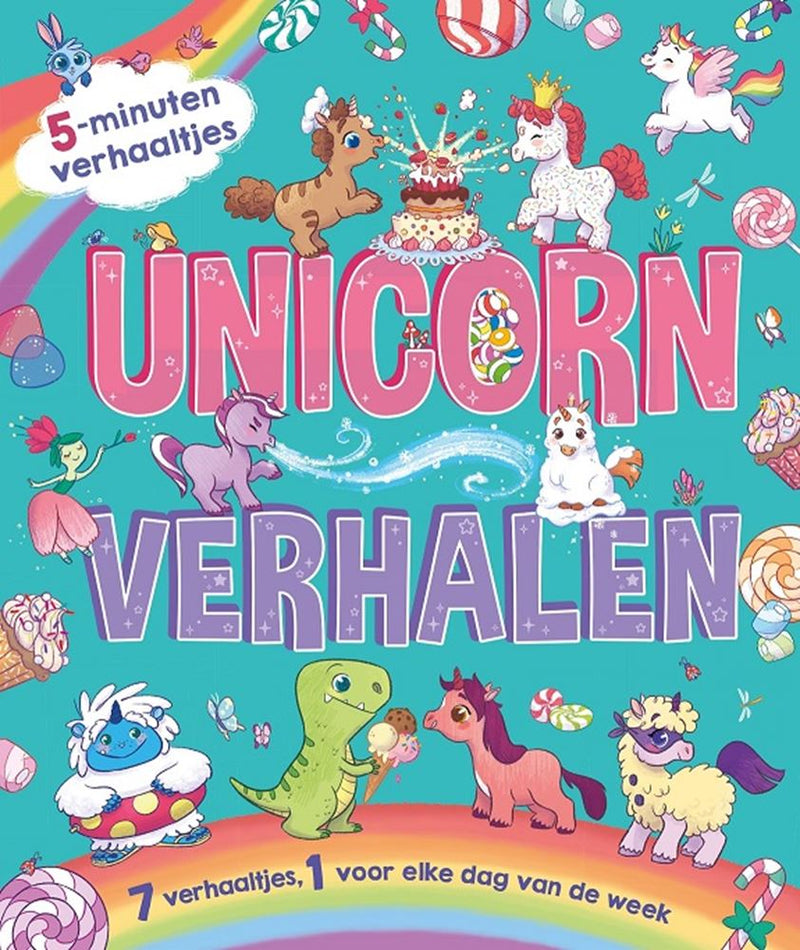 Afbeelding laden in galerijviewer, Rebo publishers unicorn verhalen. 5 minuten verhalen. 4+
