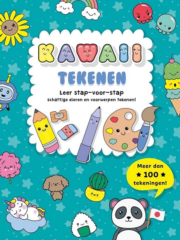 Afbeelding laden in galerijviewer, Rebo publishers kawaii tekenen. 3+
