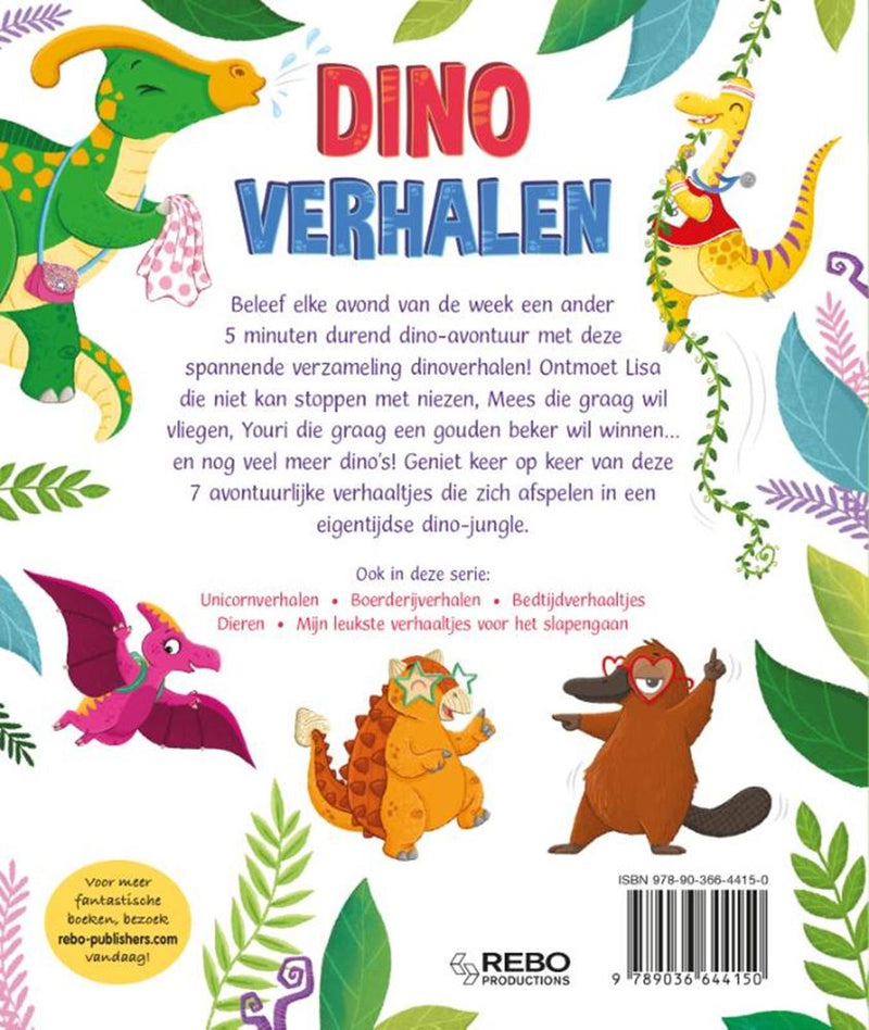 Afbeelding laden in galerijviewer, Dinoverhalen. 5 minuten verhalen. 4+
