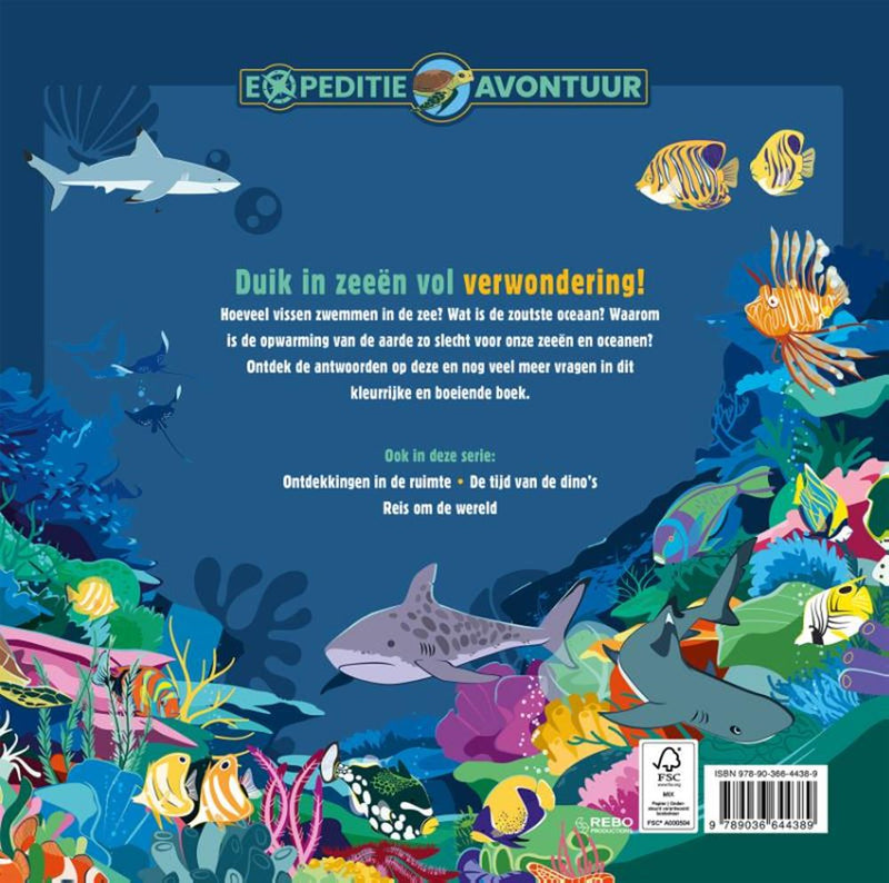 Afbeelding laden in galerijviewer, Zeeën en oceanen - expeditie-avontuur 6+
