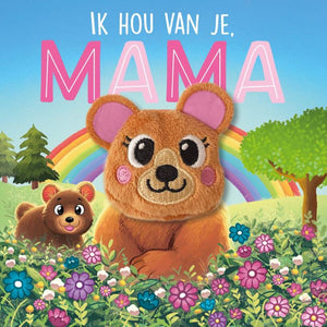 Rebo publishers ik hou van je, mama - vingerpopboek