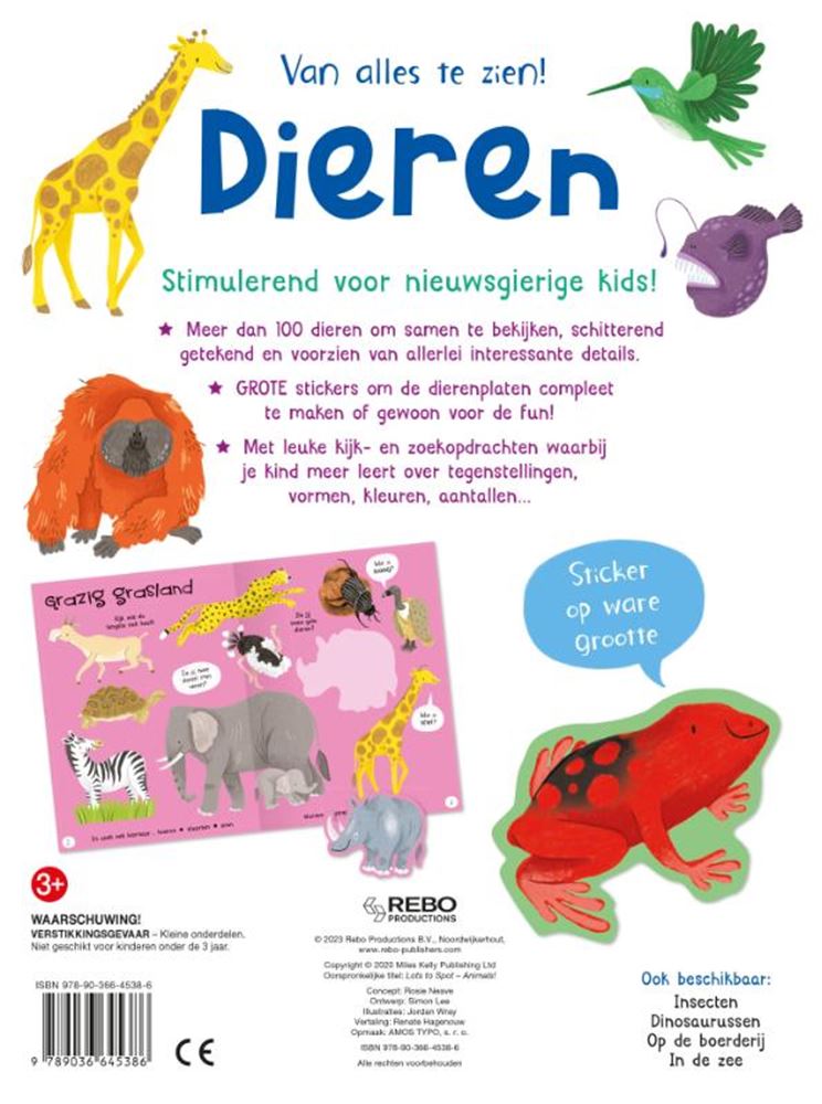 Afbeelding laden in galerijviewer, Rebo publishers dieren - van alles te zien!
