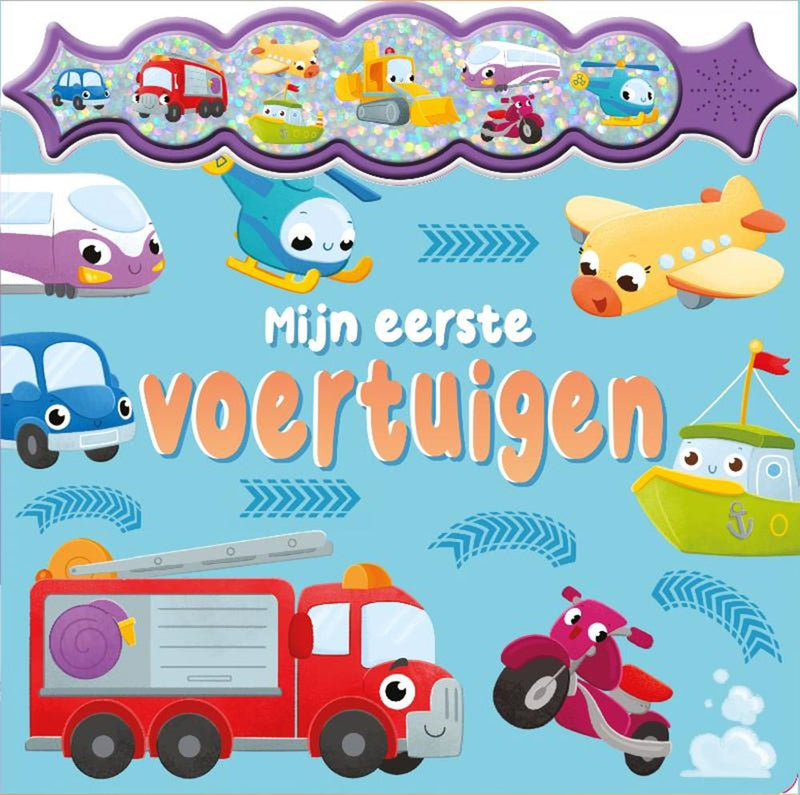 Afbeelding laden in galerijviewer, Geluidenboek: mijn eerste voertuigen 2+
