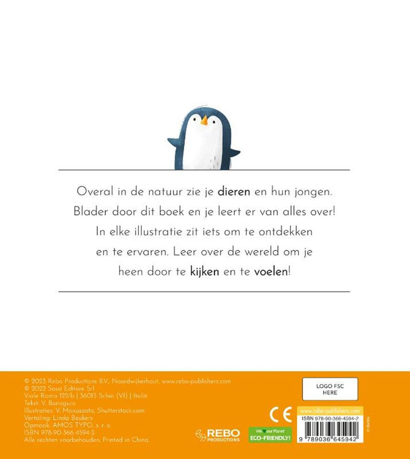 Afbeelding laden in galerijviewer, Rebo publishers dieren - eerste voelboek
