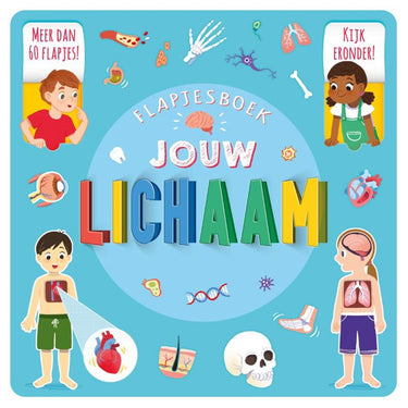 Rebo publishers jouw lichaam flapjesboek