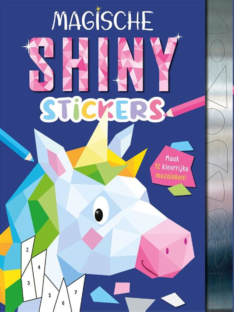 Afbeelding laden in galerijviewer, Stickerboek: magische shiny stickers 3+
