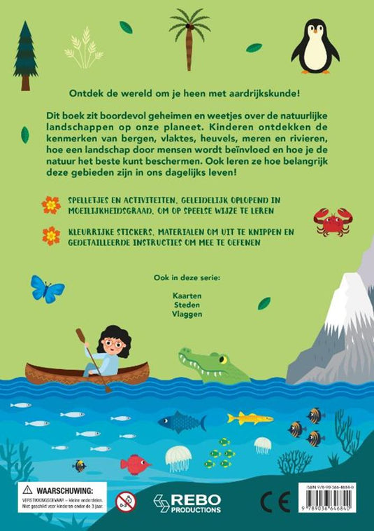 Rebo publishers landschappen - gek op de wereld