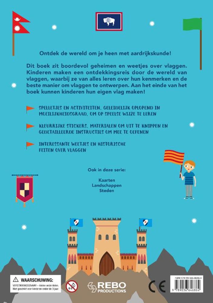 Afbeelding laden in galerijviewer, Vlaggen - gek op de wereld 6+
