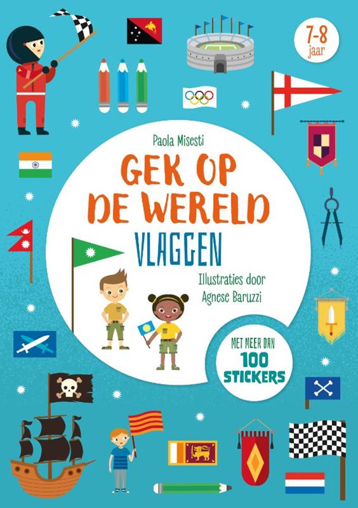 Afbeelding laden in galerijviewer, Vlaggen - gek op de wereld 6+
