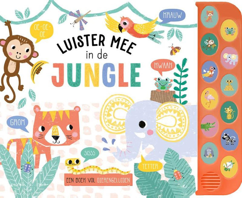 Afbeelding laden in galerijviewer, Rebo publishers luister mee in de jungle
