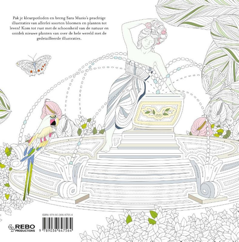 Afbeelding laden in galerijviewer, Kleurboek: botanische tuinen volwassene
