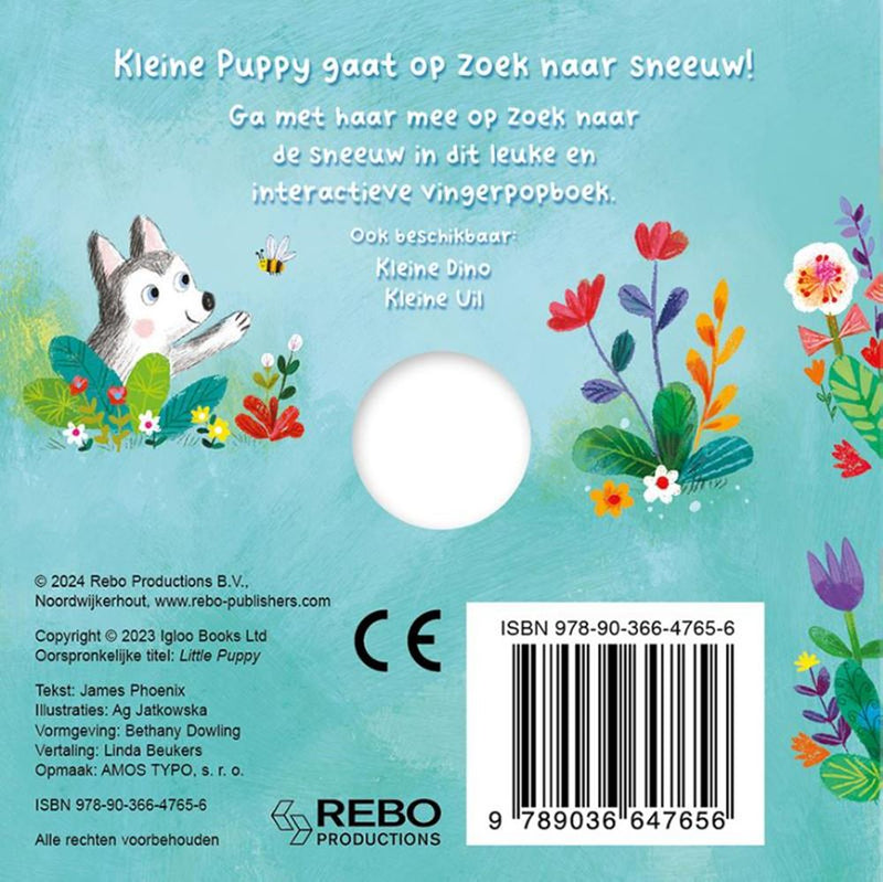 Afbeelding laden in galerijviewer, Rebo publishers kleine puppy - vingerpopboek
