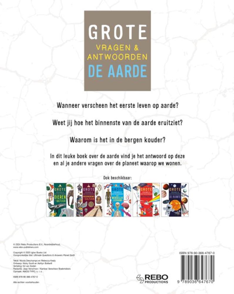 Afbeelding laden in galerijviewer, De aarde - grote vragen antwoorden 7+
