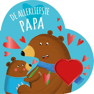 Kartonboek: de allerliefste papa 0+ | 2 stuks