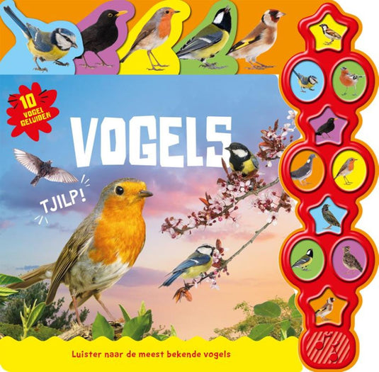 Vogels - 10-geluidenboek 0+