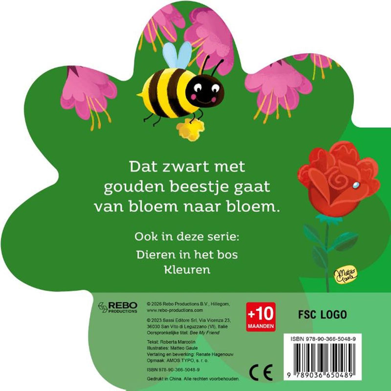 Afbeelding laden in galerijviewer, Bezig bijtje - vormboek 0+
