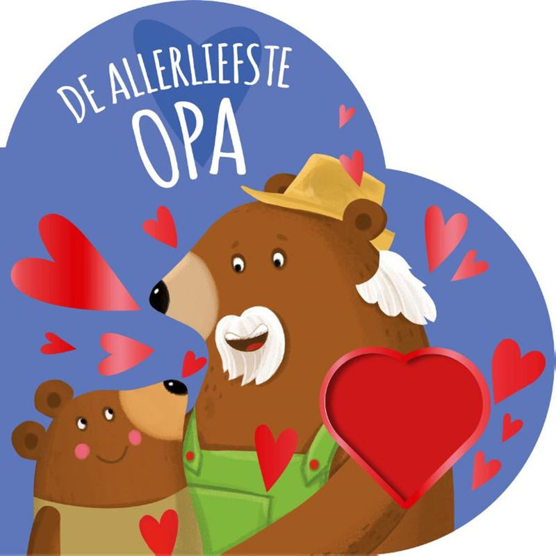 Afbeelding laden in galerijviewer, De allerliefste opa - vormboek 0+
