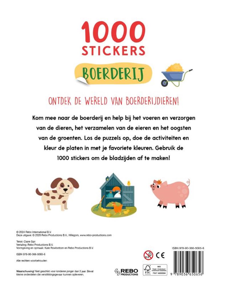 Afbeelding laden in galerijviewer, Boerderij - 1000 stickers 4+
