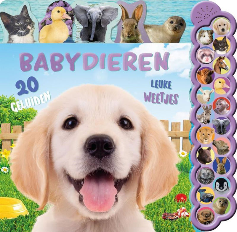 Afbeelding laden in galerijviewer, Babydieren - 20-geluidenboek 2+
