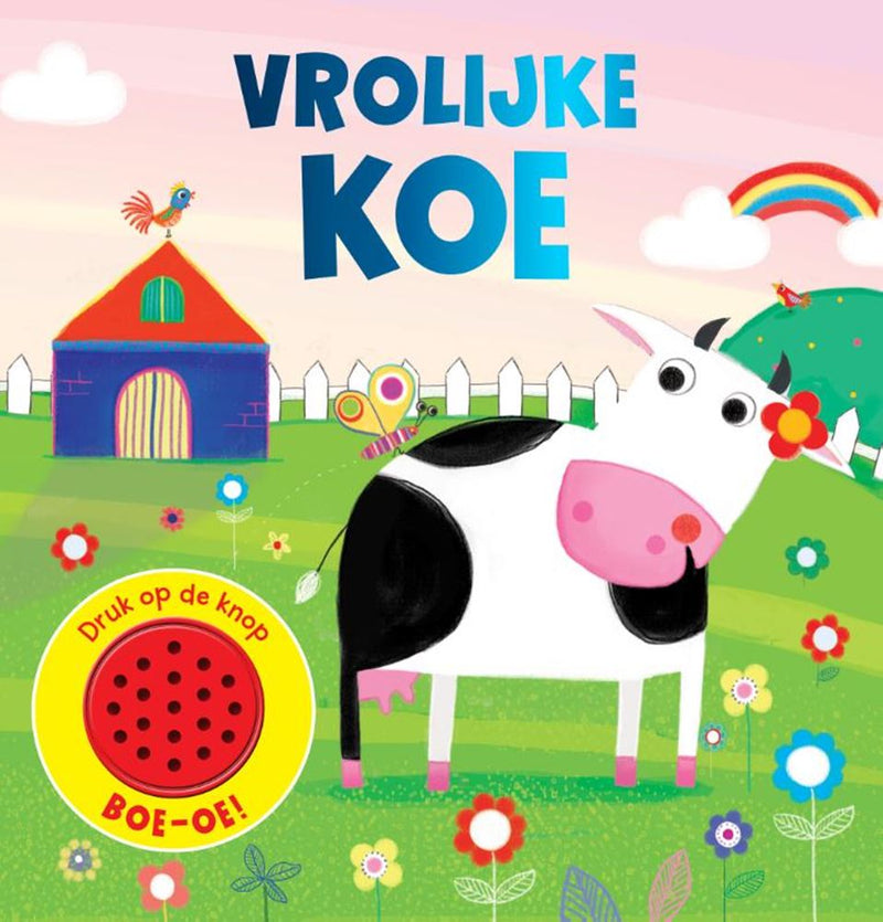 Afbeelding laden in galerijviewer, Rebo publishers vrolijke koe - geluidenboek
