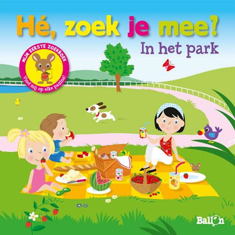 Afbeelding laden in galerijviewer, Kartonboek he zoek je mee in het park. 2
