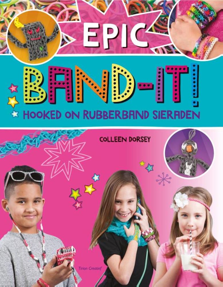Afbeelding laden in galerijviewer, Band-it hooked on rubberbandsieraden. 8+
