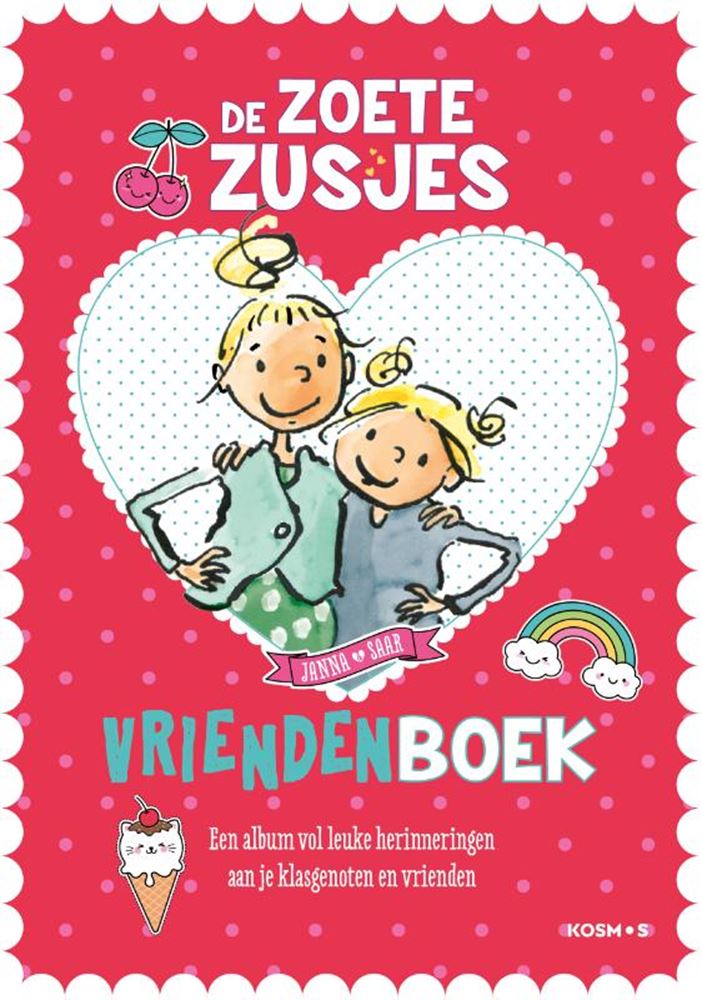 Afbeelding laden in galerijviewer, Centraal boekhuis de zoete zusjes vriendenboek
