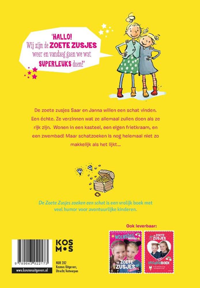 Afbeelding laden in galerijviewer, De zoete zusjes zoeken een schat 4+

