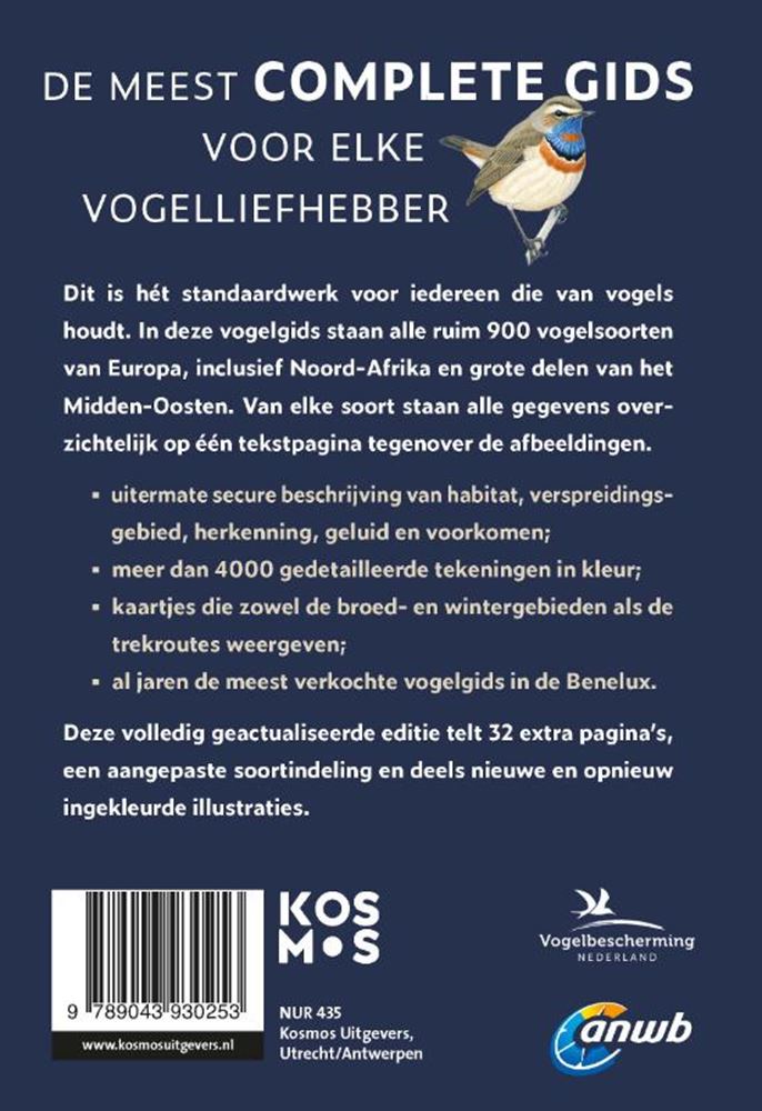 Afbeelding laden in galerijviewer, Anwb vogelgids van europa volwassene

