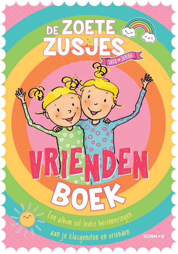 Afbeelding laden in galerijviewer, De zoete zusjes vriendenboek 6+
