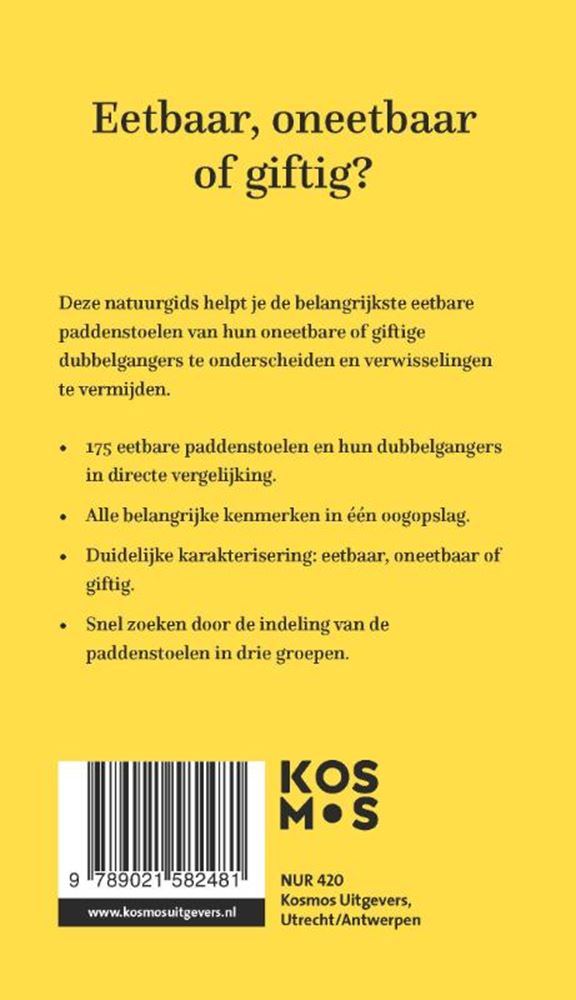 Afbeelding laden in galerijviewer, Eetbare en giftige paddenstoelen.
