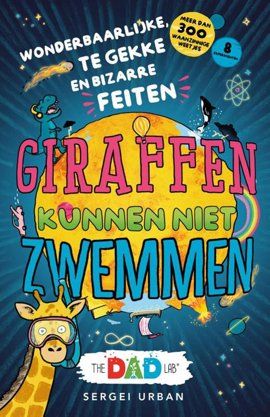 Giraffen kunnen niet zwemmen 7+