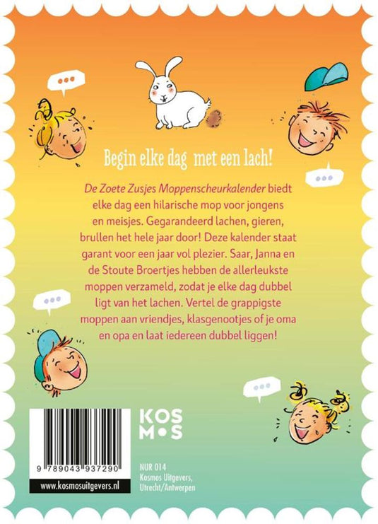 De zoete zusjes moppenscheurkalender. 6+