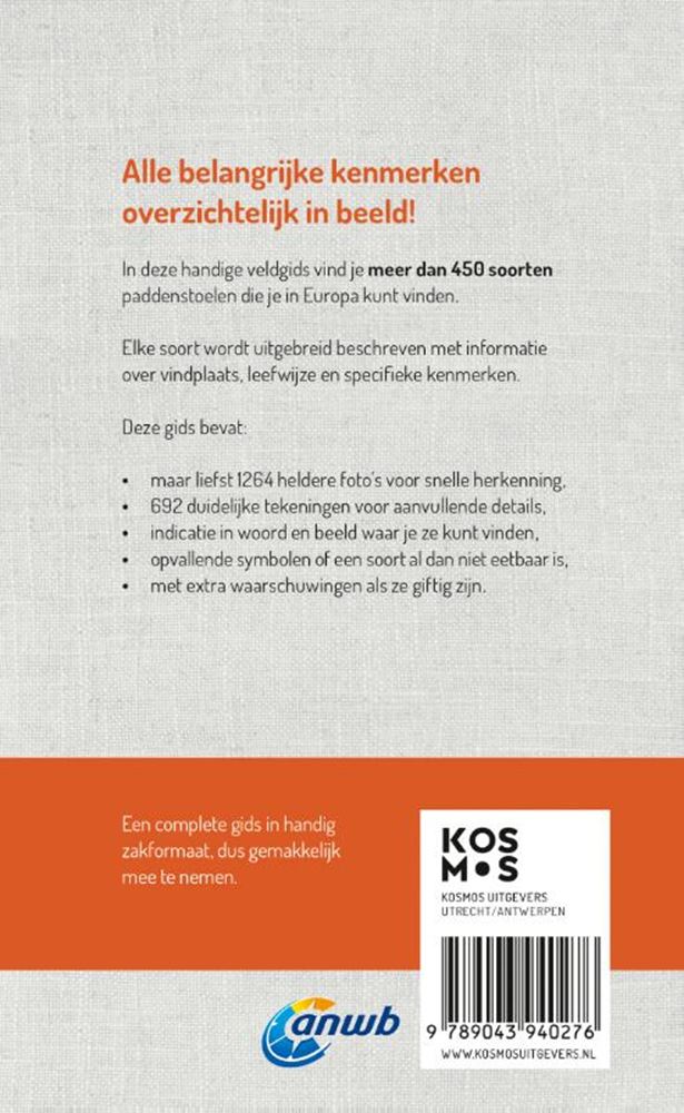 Afbeelding laden in galerijviewer, Anwb-gids: welke paddenstoel is dat? mee
