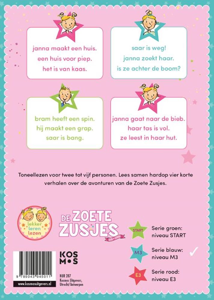 Afbeelding laden in galerijviewer, Centraal boekhuis zoete zusjes: waar is saar? 5+
