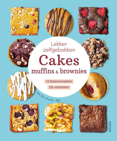 Deltas lekker zelfgebakken cakes, muffins brownies
