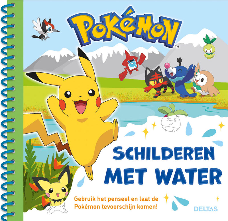 Afbeelding laden in galerijviewer, Pokemon pokémon schilderen met water deel 1
