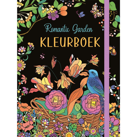 Deltas romantic garden kleurboek