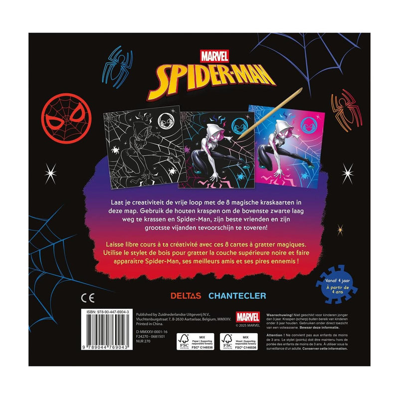 Afbeelding laden in galerijviewer, Deltas marvel spider-man kraskaarten
