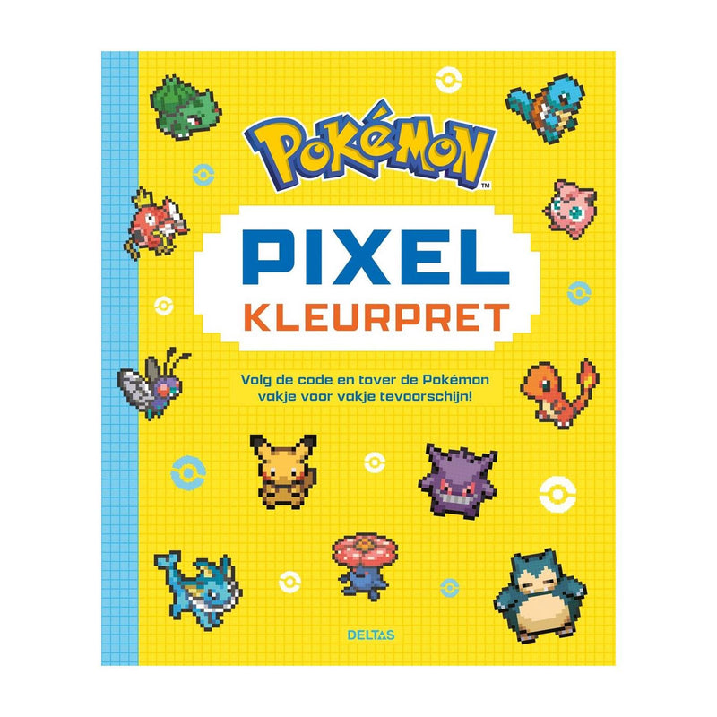 Afbeelding laden in galerijviewer, Deltas pokémon pixel kleurpret
