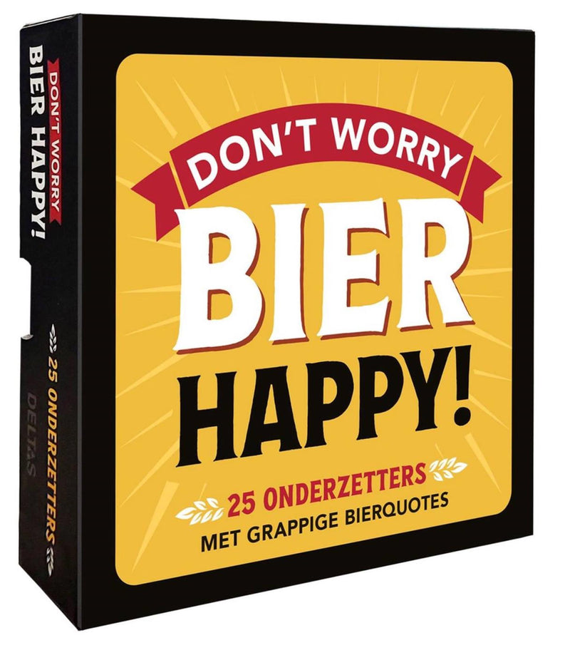 Afbeelding laden in galerijviewer, Deltas don't worry bier happy! - 25 onderzetters
