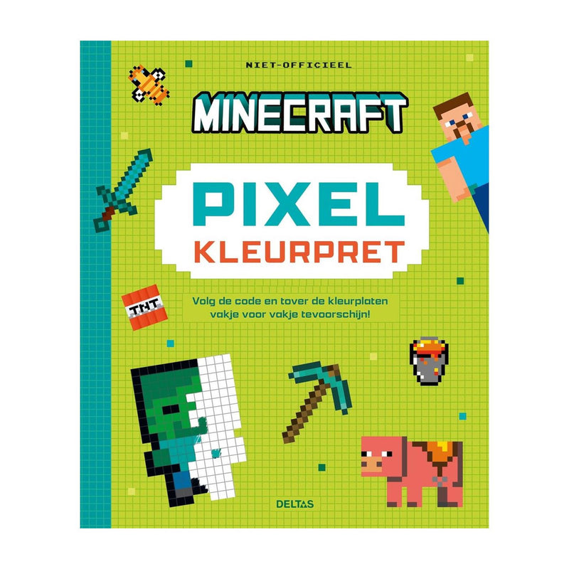 Afbeelding laden in galerijviewer, Deltas minecraft pixel kleurpret
