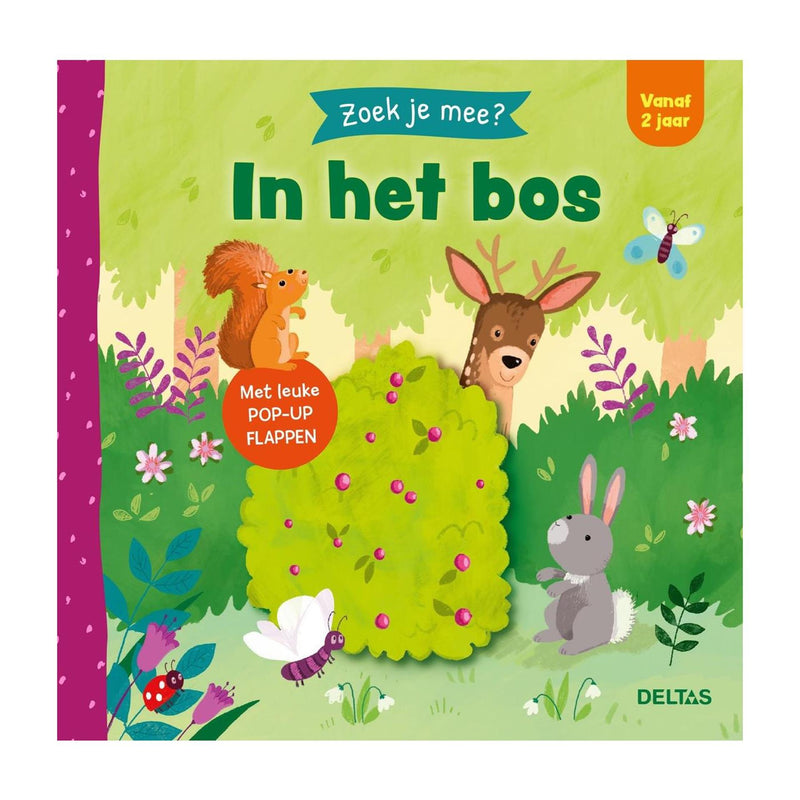 Afbeelding laden in galerijviewer, Deltas zoek je mee? in het bos
