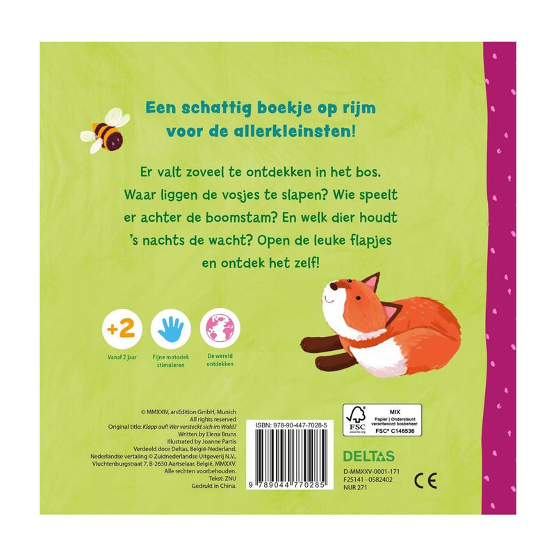 Afbeelding laden in galerijviewer, Deltas zoek je mee? in het bos
