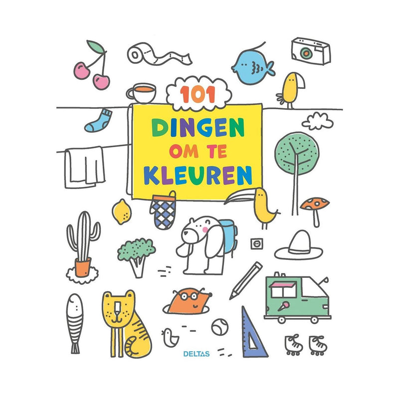 Afbeelding laden in galerijviewer, Deltas 101 dingen om te kleuren
