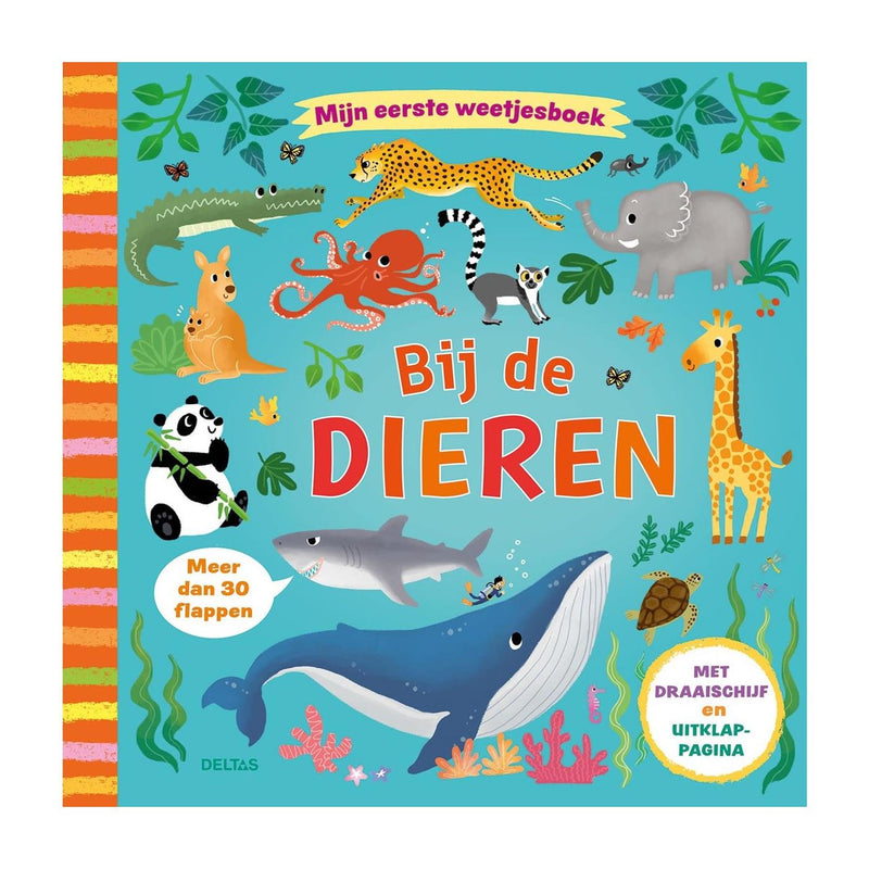 Afbeelding laden in galerijviewer, Deltas mijn eerste weetjesboek bij de dieren
