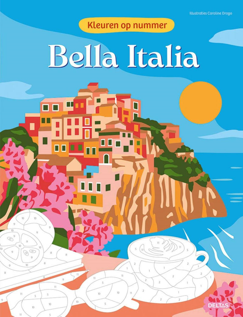 Afbeelding laden in galerijviewer, Deltas bella italia - kleuren op nummer

