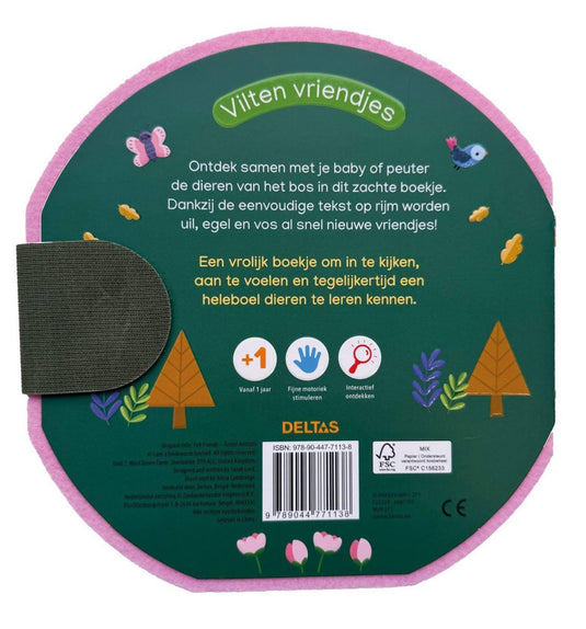 Deltas vilten vriendjes - dieren van het bos