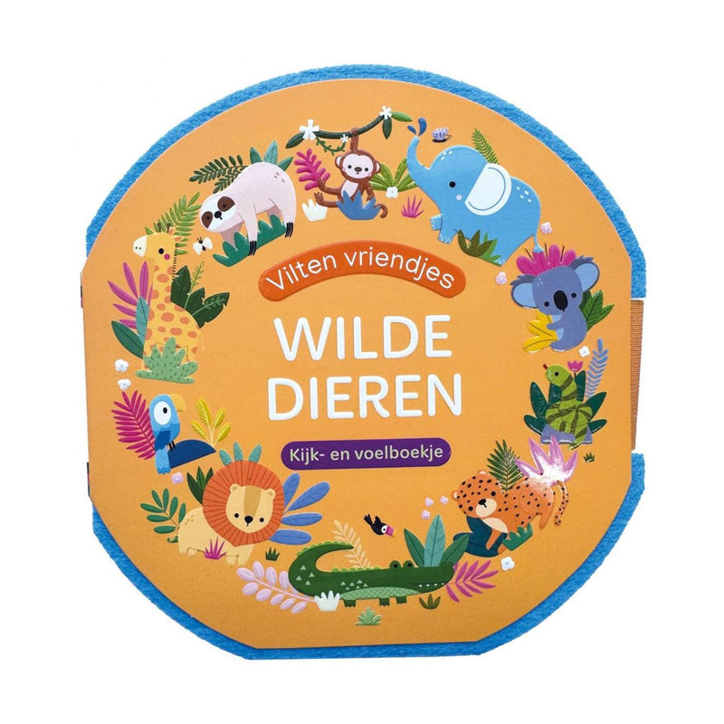 Afbeelding laden in galerijviewer, Deltas vilten vriendjes - wilde dieren
