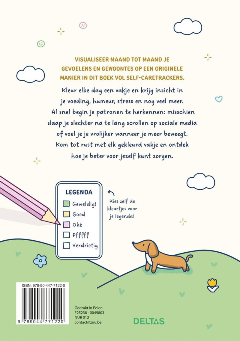 Afbeelding laden in galerijviewer, Deltas mijn self-care tracker
